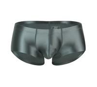 Sheer Shiny Underwear Trunk Low Rise Boxer Briefs Touch Slips Smooth Underpants Anti Chafing Sparkle House Shorts Moisture-Wicking Plain Underwear Briefs Lightweight Soft Underpant 2026