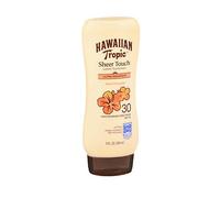 Hawaiian Tropic Sheer Touch, Lotion Sunscreen Ultra Radiance SPF 30, 8 oz (Pack of 2)