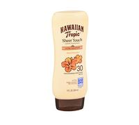 Hawaiian Tropic Sheer Touch, Lotion Sunscreen Ultra Radiance SPF 30, 8 oz (Pack of 2)