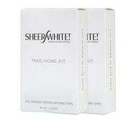 Sheer White Teeth Whitening Strips (Double Pack) (Double Pack) by Sheer White!