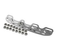 SheerFaring 2-piece Accessory Set for Ice Skates, Easy Assembly, Stainless Steel Replacement Part for Ice Sports Such As Ice Hockey And Inline Skating, 25.3 cm