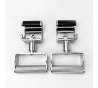 SheerFaring 2 Pieces Adjustable Handle Pull Up Attachment Rotating Handle Exercise Grip Stainless Steel For Stable Support During Workouts suitable for home gym