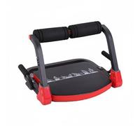 SheerFaring Abdominal Exercise Board Sit Up Machine Workout Board Midsection Support With Quick Setup And Storage Suitable for home exercise small daily core training, Red, Red