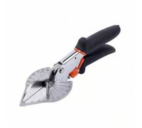 SheerFaring Angle Cutting Shears Trimmer Cutter Miter Bander with Transparent Angle Guide Fine Steel Cutter Replaceable Design Suitable for Baseboard Fitting Door casing installs