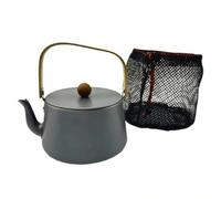 SheerFaring Anodized Kettle with Wooden Knob