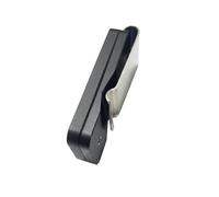 SheerFaring Billiard Chalk Holder Clip Pool Accessory Chalk Case Organizer Aluminum Frame With Clothing Clip Suitable for billiards students coaching skill, Black