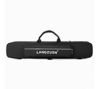 SheerFaring Billiard Cue Bag Pool Case Billiard Bag with Structured Shape Oxford Cloth Material Storage Suitable for Club Practice Tournament, Black, Black