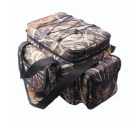 SheerFaring Carrier Tackle Bag Lure Bag Shoulder Bag Organizer Waterproof Canvas Storage with Adjustable Shoulder Strap Suitable for Shore Walks Days Road Travel, Multicolor, Color to 1