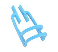 SheerFaring Cello Bow Cello Bow Guide Straightener Alignment Tool With Anti Slip Hold Nylon And Silicone Build For Clean String Crossing Suitable for daily training student lessons studio, Blue