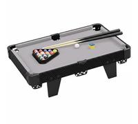 SheerFaring Children Billiards Game Indoor Pool Table Toy with Cue Sticks Accessories Ball Set and Realistic Surface for Developing Strategic Skills and Teamwork, 62CM