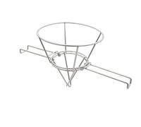 SheerFaring Cone Strainer Holder Hands Strainer Holder with Handles Compact Funnel Support for Chefs, Kitchen
