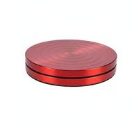 SheerFaring Dance Training Turntable Balance Board Rotation Disc Aluminum Alloy Bearing Core For Stable Spins With Anti Slip Mat Suitable for Skating Lessons, Array, Red
