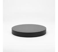 SheerFaring Drawing Card Paper Round Art Paper, 29cm Black Cardboard 200g 25 Sheets/Pack