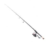 SheerFaring Fishing Rod Carbon Fiber Composite Rod Blank Reel Seat With Balanced And Ergonomic Cork Handle Suitable For Freshwater Lakes Farm Ponds, 1.98M