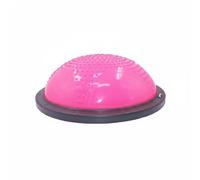 SheerFaring Fitness Training Ball Half Balance Board Stability With Anti Rupture PVC And Textured Grip Suitable for swimmers beginners home, Rose Red, Rose Red