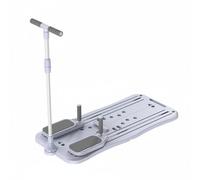 SheerFaring Fitness Training Board Indoor Ski Machine Balance Exercise Board Workout Instant switch feature PP Iron design promotes , Lavender Purple , Four-in-one Fitness Board