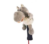 SheerFaring Golf Club Cover Driver Headcover Head Protector Head Sleeve With Soft For Dust Guard And Everyday Coverage suitable for golf course driving range practice storage, Gray Hippo