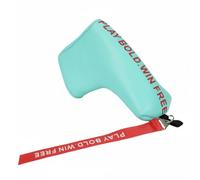 SheerFaring Golf Putter Cover Mallet Headcover Blade Headcover Club PU Leather Waterproof With Soft Inner Lining And Style Closure suitable for practice course use storage, Light Green