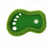 SheerFaring Golf Training Pad Target Hitting Golf Training Surface Soft Top Suitable for beginners casual golfers poolside putting indoor routines, 60 90cm, White Paw Print Accessories Not Included