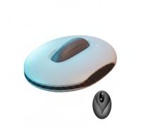 SheerFaring Hip Training Exercise Seat Floor Butt Shaper Core Strengthener With Adjustable Mode Control Silicone For Home Fitness Office Use Daily Care Long, White, Upgraded With Remote Control