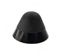 SheerFaring Inflatable Boat Bow Protector Conical Cover Tapered Cap Form Wider Base Stable Hold suitable for docking protection everyday handling watercraft maintenance, Black, 90 Degree
