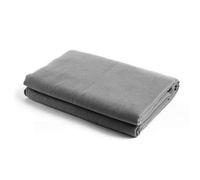 SheerFaring Meditation Blanket With Skin Friendly Stable Cushion Support Foldable Restorative Layers Stitched Build Suitable for seated practice home relaxation, Light Gray