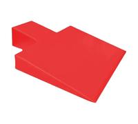 SheerFaring Pilates Reformer Upholstered Wedge, Equipment, Comfortable, Professional, Greater Strength And Pad, Red