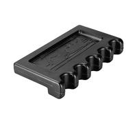 SheerFaring Pool Cue Holder Cue Claw 5 Place Space Saving Billiard Cue Rest Billiard Stick Rack for Home Billiard Tabletop, Anti Slip