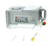 SheerFaring Portable Drink Container And Lid Water Tank Resistant to Extreme Temperatures Easy to Clean with Brush Suitable for Outdoor Use, 22L