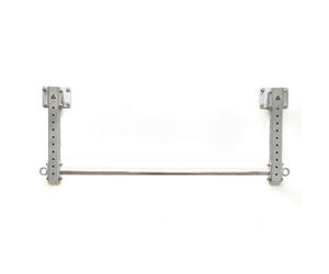 SheerFaring Pull Up Bar Up Bar With Rigid Resistant Coated Stainless Tubes Adjustable Height And Accessory Integration suitable for, Length 1000mm, Height 520mm, Side Mount A-Type