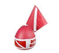 SheerFaring Pvc Buoy Inflatable Open Water Marker Flag Lightweight Pvc Accessory Suitable for Group Diving Snorkeling Outdoor Water Adventure