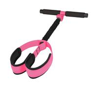 SheerFaring Resistance Bands Multifunction Ankle Puller Sit Up Exercise Expander Equipment Nonslip Latex Foot Pedal Core Training Rope Suitable for Gym Training P, Rose Red