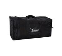 SheerFaring Scuba Diving Duffle Bag Features Separate Clothing Compartment And Large Capacity for Wetsuit Fins Snorkeling Gear Nylon Polyester Suitable for Water, Black