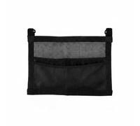SheerFaring Storage Table Tennis Organizer Paddle Bag Racket Holder Mesh Pouch with Portable PVC Build Table Edge Hanging for Coaching Practice Gym use Home Play