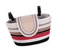 SheerFaring Stylish Basket for Commuting And Errands, Red