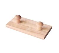 SheerFaring Training Board Arm ilitation Board Hand Exerciser Wrist Therapy Board Wood Board With Finger And Wrist Strength Training Suitable for Injury Recovery, Double Handle Rect