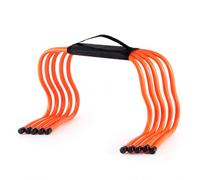 SheerFaring Training Equipment Training Cone Marker Bucket Pole Obstacle Stack Ice Cream Cone with PE body for stability and repeated use in suitable for football