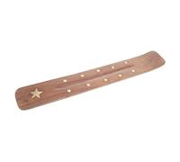 Sheesham Wood Ashcatcher with Brass Star Inlay