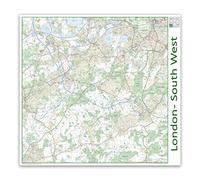Sheet 7. London South West Map 160cm x 150cm (63in x 60in)