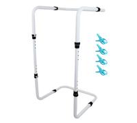 Sheet Lifter for Feet - Adjustable Bed Blanket Support | Carbon Steel Hospital Bed Rail Accessory with Lifting Clips, Blanket Aid Tool for Easy Sheet Management, Foot End Sheets Lifter