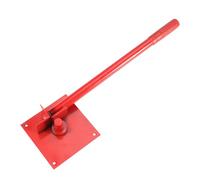 Sheet Metal Bender, Monument Pipe Bender, Precision Crafting Industrial Strength Compact Frame Durable Build, Rod Forming Tool for Building, Roofing Deck, Welding Fence Insulation