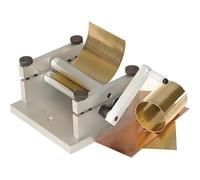Sheet Metal Bender Roller - Manual Plate Rolling Machine for Jewelry Making, 60mm Roll Width for Soft Metal Sheets