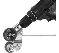 Sheet Metal Cutter Drill Attachment, Electric Drill Shears Attachment Cutter Nibbler, Metal Nibbler Drill Attachment for Cutting Iron, White Sheet, Steel, Copper, Aluminum