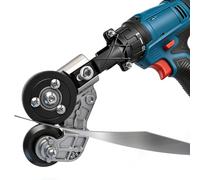 Sheet Metal Cutter Drill Attachment, Electric Drill Shears, Cutter Nibbler Attachment, Metal Nibbler Drill Attachment for Iron, Copper, Aluminum, and Steel Sheets