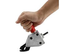 Sheet Metal Cutter, Metal Nibbler Drill Attachment Cutter Nibbler Attachment Heavy Duty Sheet Cutting Tool for Cutting Iron, Aluminum, Steel