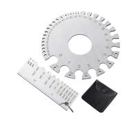 Sheet Metal Indicator, Wire Measuring Tool, Highly Prepared Thickness Measuring Tool, High Performance Ruler for Mechanics Beginners Enthusiasts Professional