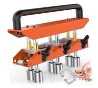 Sheet Metal Roller Bender, Three Station Roller Metal Roller Bender Standing Seam Roofing Tools 0-90Degree Bending, Cutters & Benders