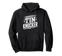 Sheet Metal Worker Wife Married Tin Knocker Spouse Pullover Hoodie