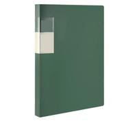 Sheet Music Binder Organizer, A4 Multi-Layer Transparent Music File Folder with Dividers Multicolor 20/30/40/60 Pages(Green-40)