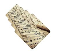 Sheet music Car Air Fresheners Cards Set of 4 Pieces Personalized Car Fresheners Gifts for Men Women Auto Aromatherapy Tablets Hanging Scented Cards for Wardrobe Bathroom